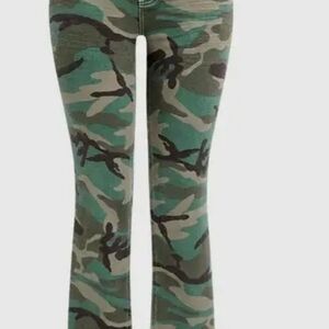 Camouflage Flare Women's Jeans